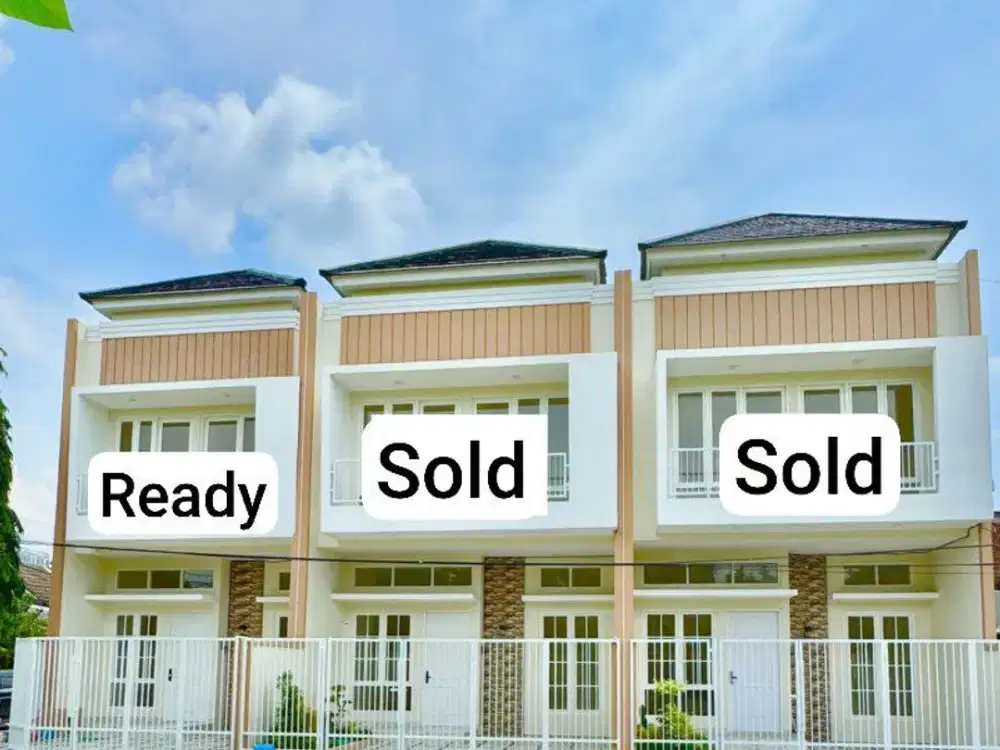 ‼️TINGGAL 1 UNIT AJA‼️KAHURIPAN NIRWANA PUSAT SIDOARJO