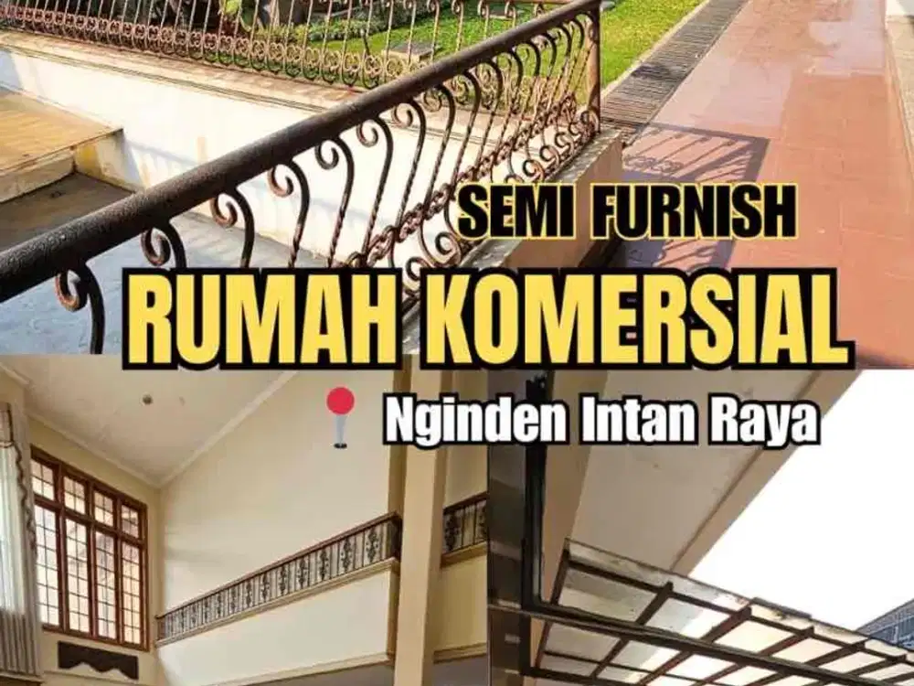 TEV DIJUAL RUMAH KOMERSIAL DI NGINDEN INTAN RAYA SEMI FURNISH