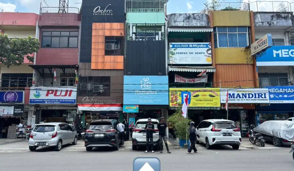 di jual ruko strategis di jalan dempo palembang