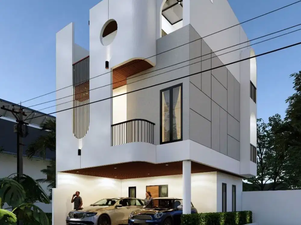 Rumah Baru 3 Lantai Full Hook Utan Kayu Matraman Rawamangun Jakarta