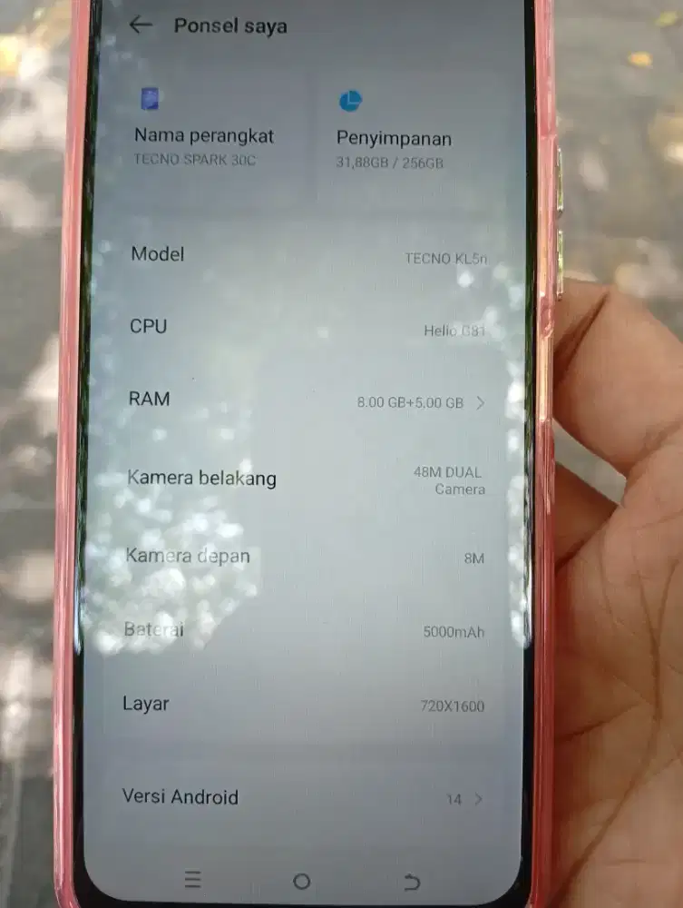 Tecno spark 30 c