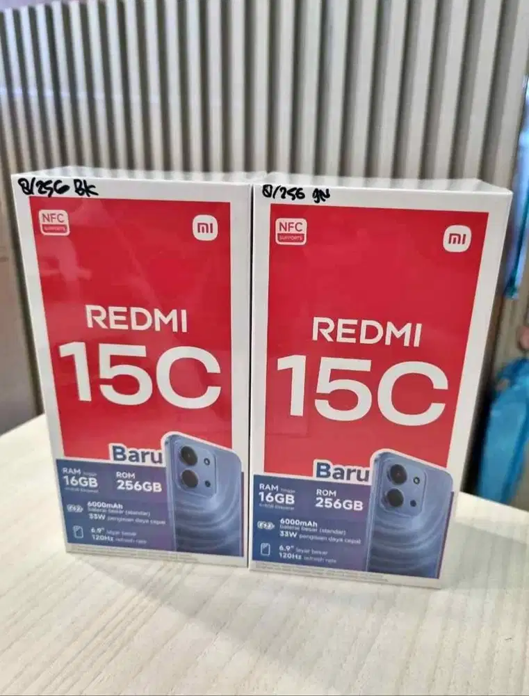 Xioami Redmi 15c Ram 6+6Gb internal 128Gb Bergaransi Resmi