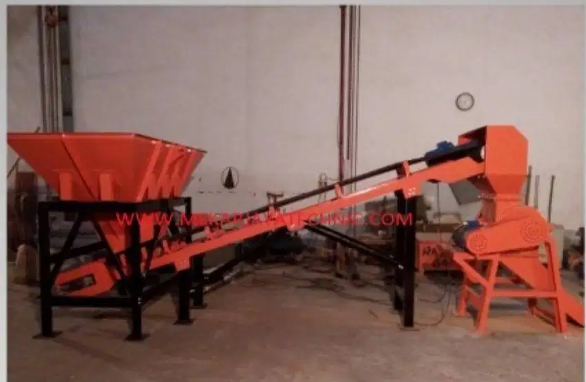 Portable Coal Crusher Kapasitas 40 TPH + Double Roll Crusher Batubara