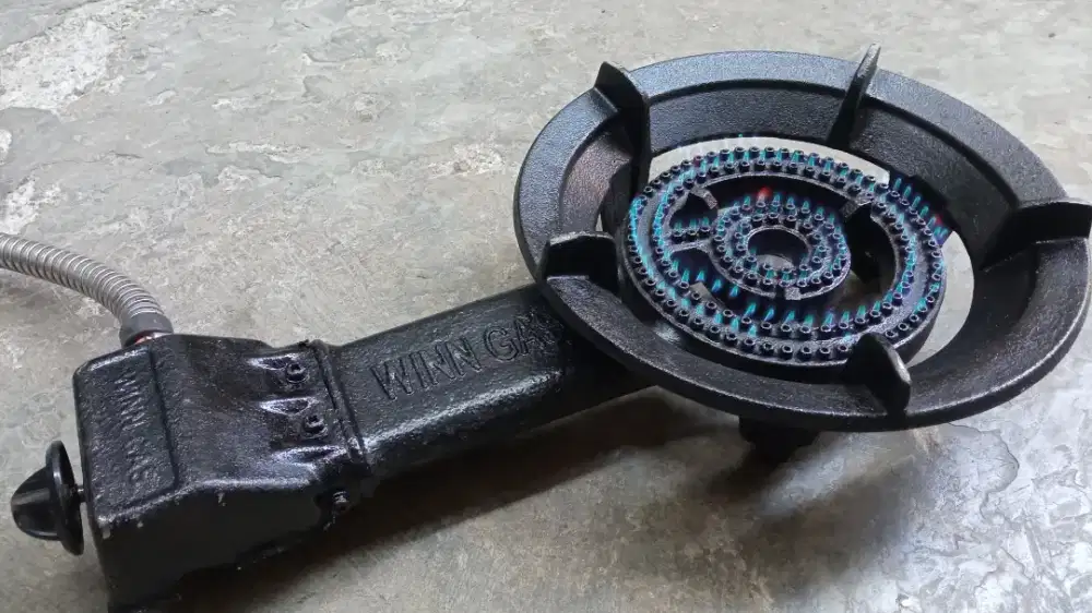 Kompor Semawar Winn Gas siap pakai