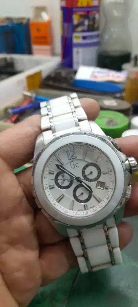 Jual jam tangan pria GC Keramik