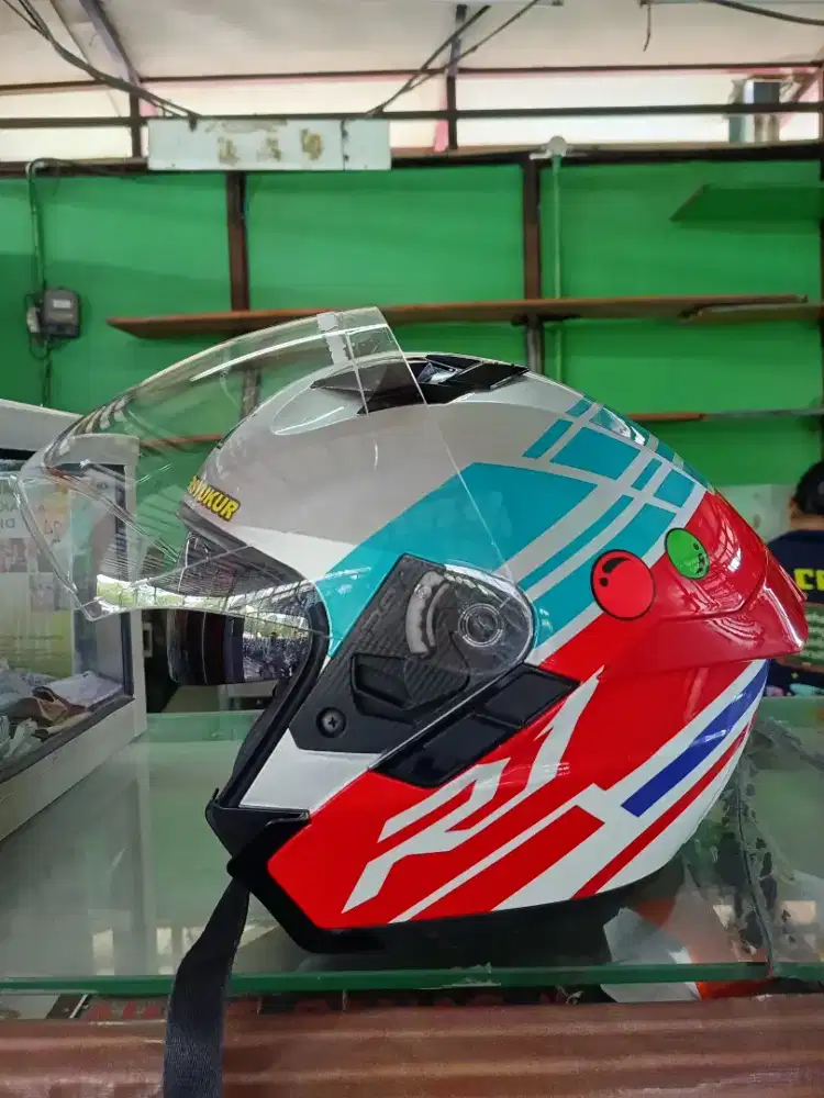 bismillah helm RSV R1 double visor size L