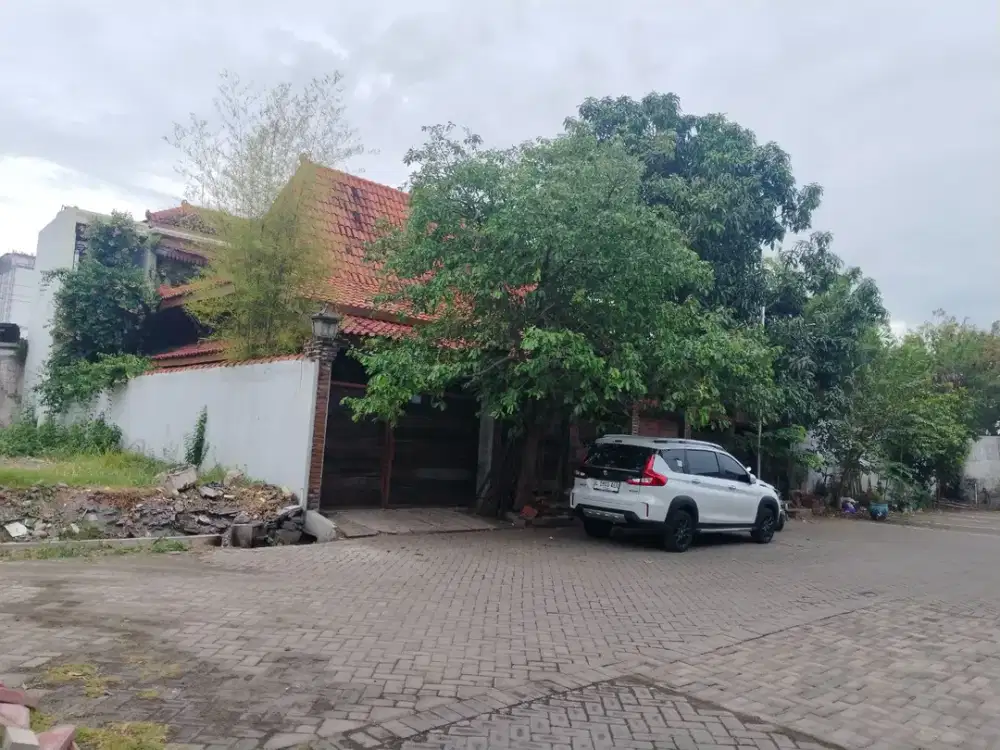 jual rumah etnik di keputih sukolilo Surabaya timur, bisa beli tanahnya saja