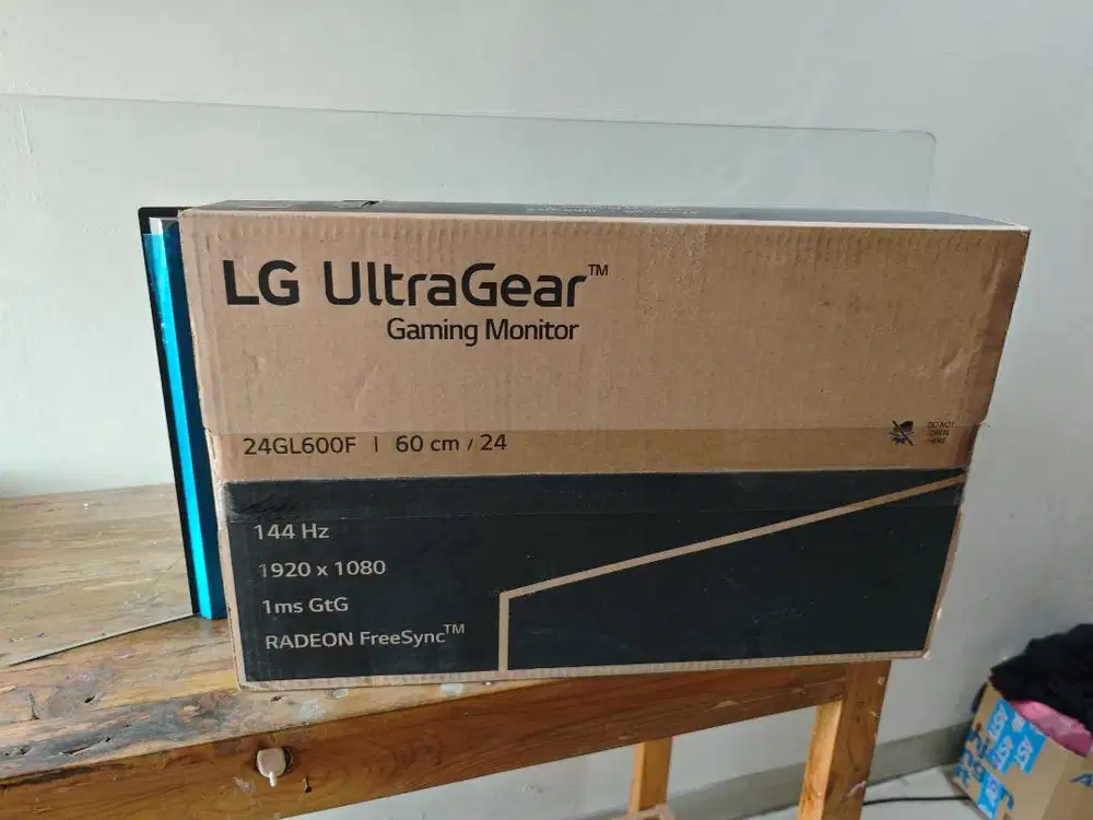 MONITOR LG 24GL600F 24 INCH DUAL HDMI FULL HD 1ms 144Hz FreeSync