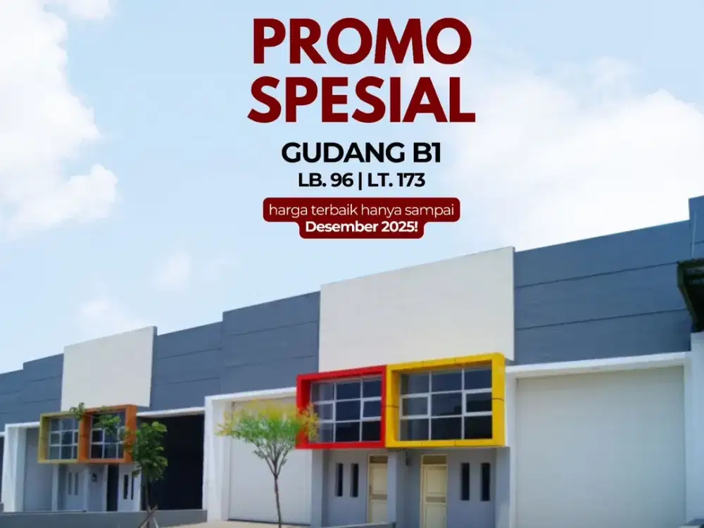 Harga Spesial! Gudang Modern di Kawasan Strategis Bandung Selatan