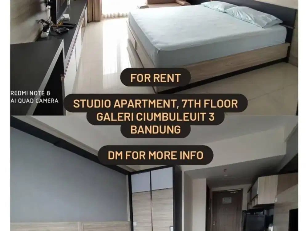 Dijual Apartemen Full furnished Galeri Ciumbuleuit 3