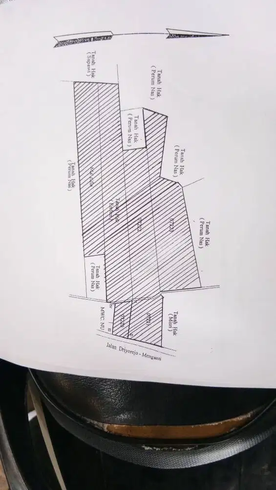 Dijual Tanah Komersial Area Driyorejo Gresik