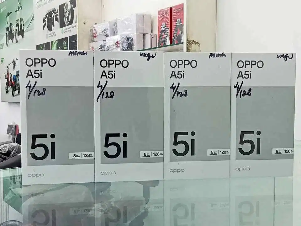 Oppo a5i Ram 4/64gb 4/128Gb bergaransi resmi Snapdragon 6s Gen 1