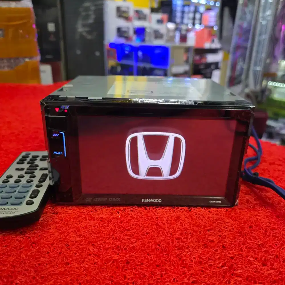 Head Unit KENWOOD DDX315IH2 sudah dipasang Bluetooth ex Honda Mobilio