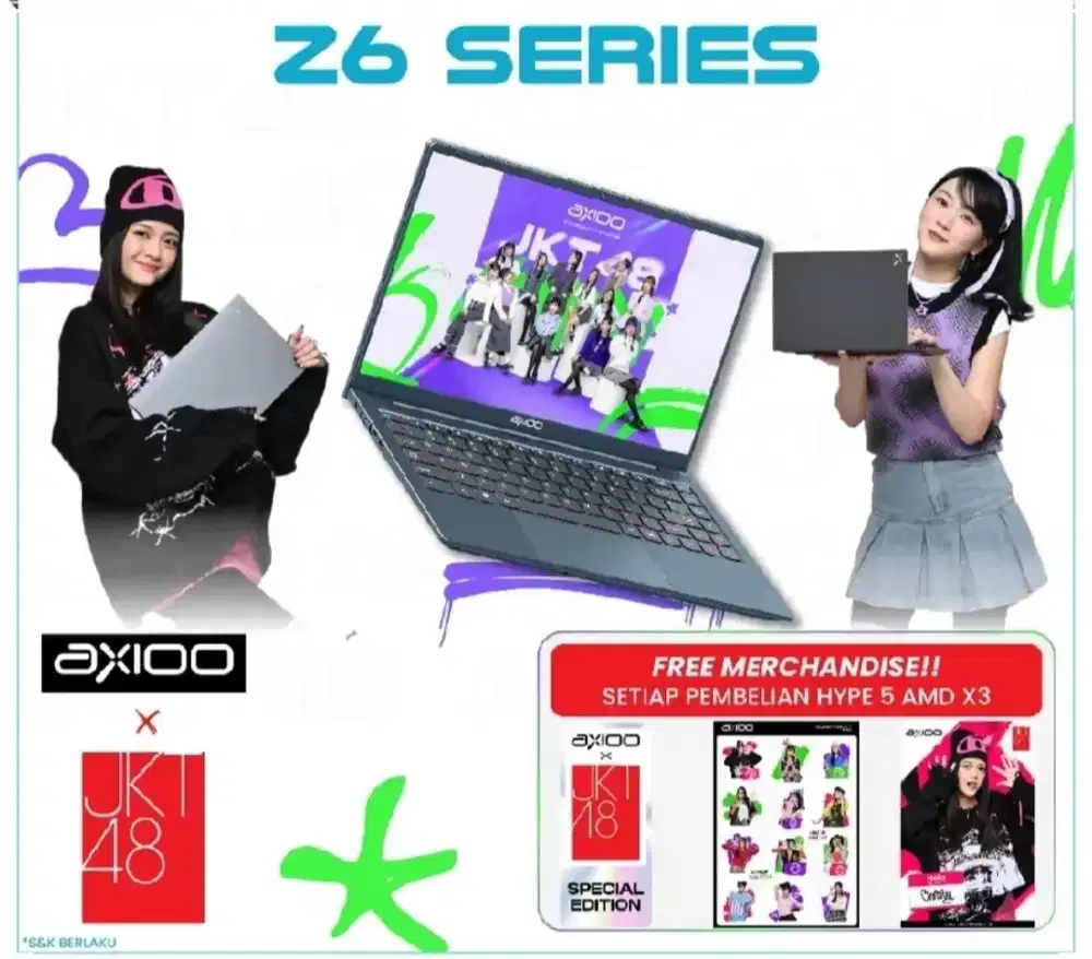 Axioo Z6 Balck 8/256GB WIN11