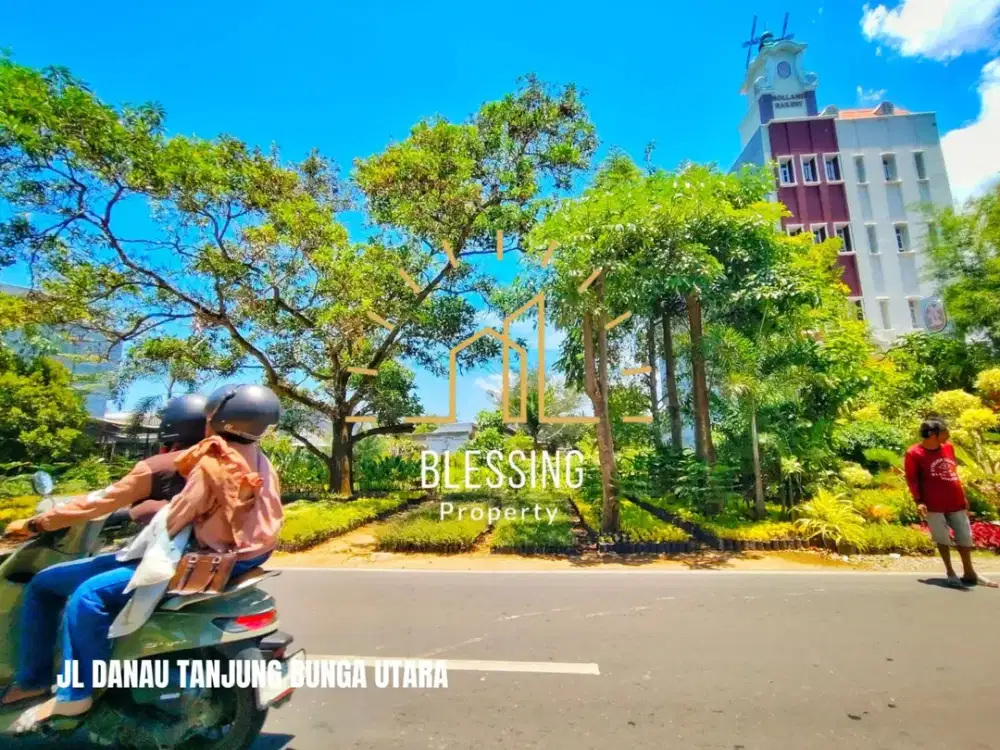 Kavling poros Danau Tanjung Bunga Utara dekat ke Sekolah Stella Gracia