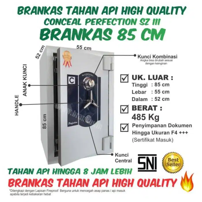 Brankas Conceal Perfection III