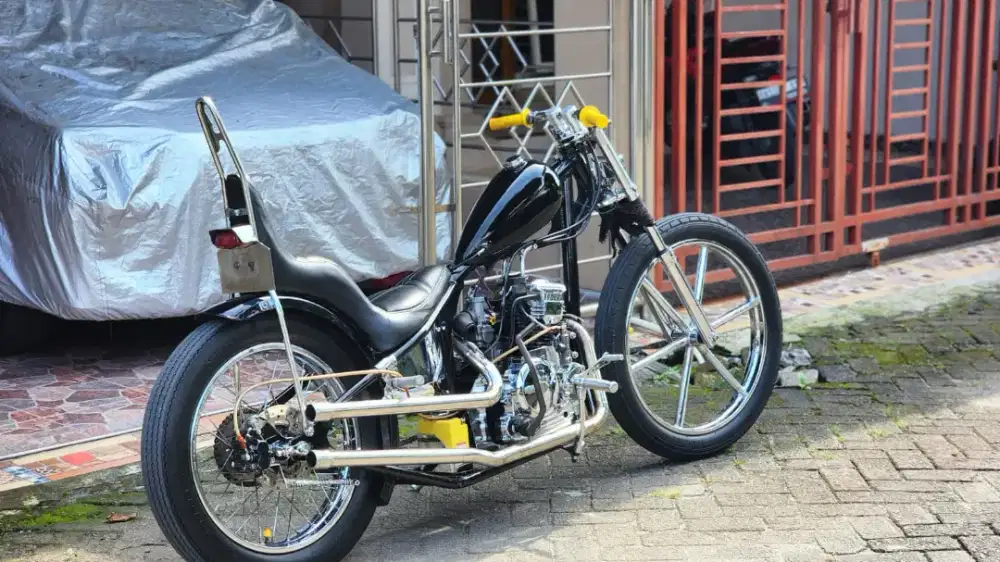 Chopper Custom Motorcycle