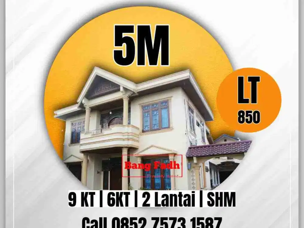 Rumah Mewah jalan kertas medan