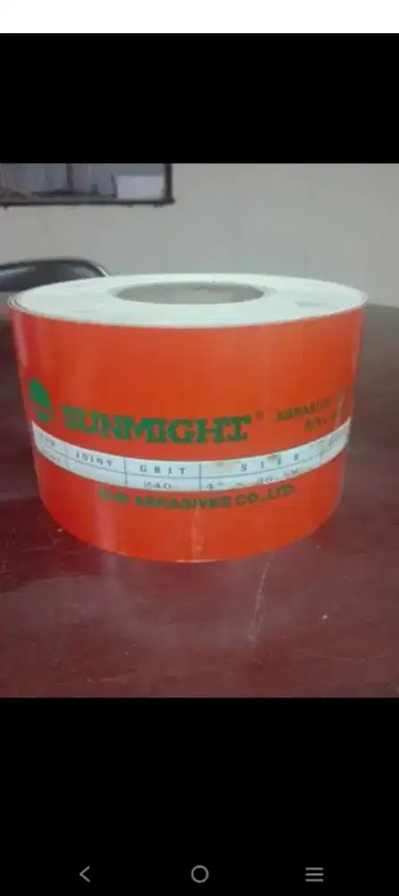 Amplas kertas grid 240 dan 400