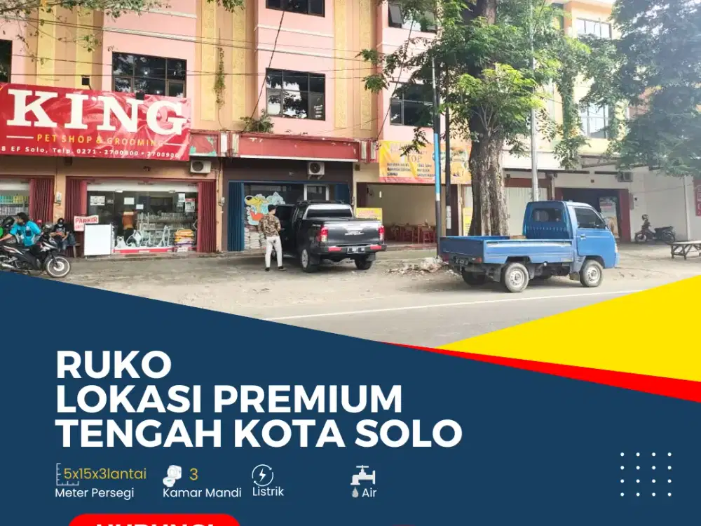 Ruko Lokasi Premium Solo Kota