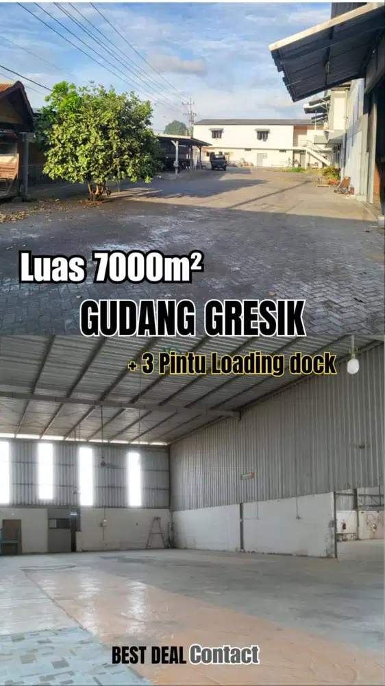 Dijual Hot Listing  Ex Pabrik  Jl. Cerme Gresik