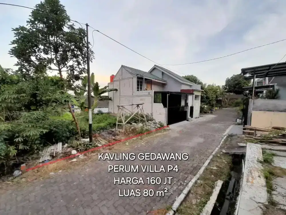 KAVLING PERUMAHAN SHM TINGGAL 1 UNIT di Banyumanik