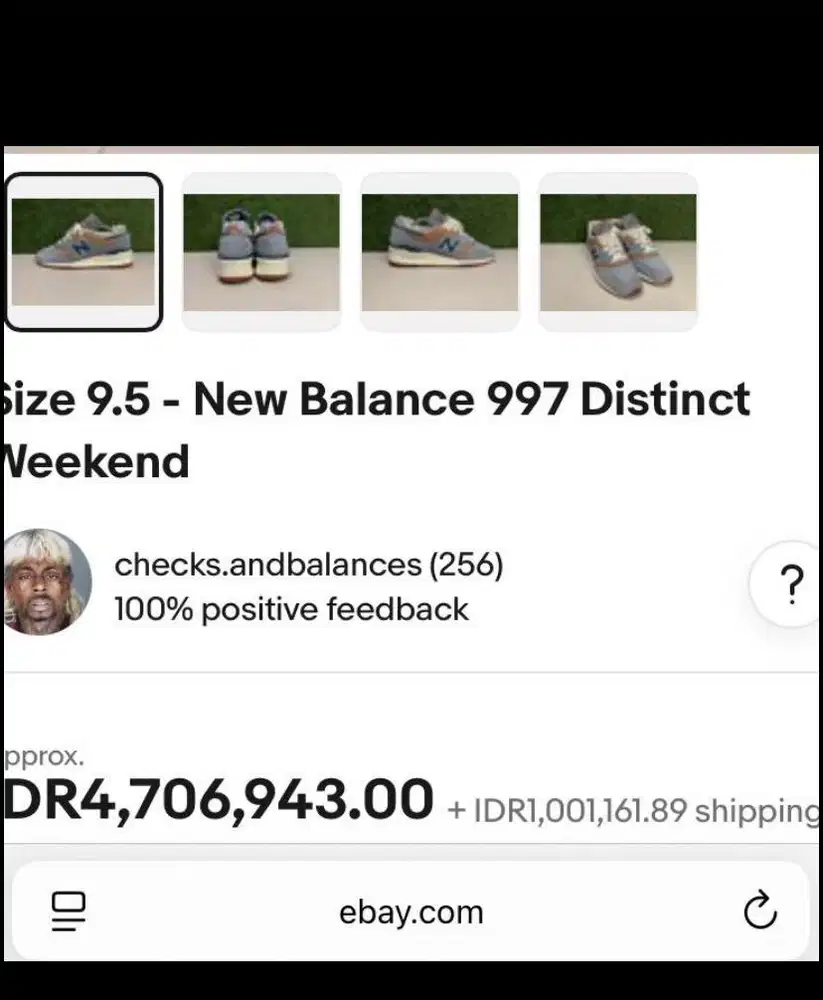 New balance 997 Distinct weekend