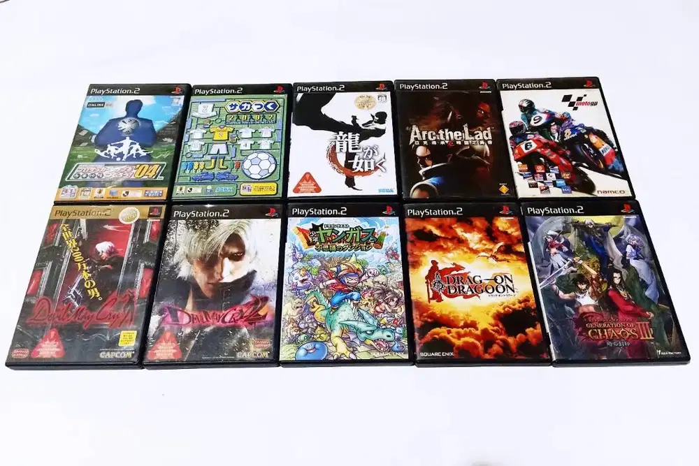 Game Playstation 2 Original Jpn Full set