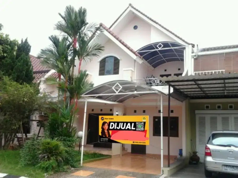Jual rumah sutera kirana alam sutera cantik dan rapi