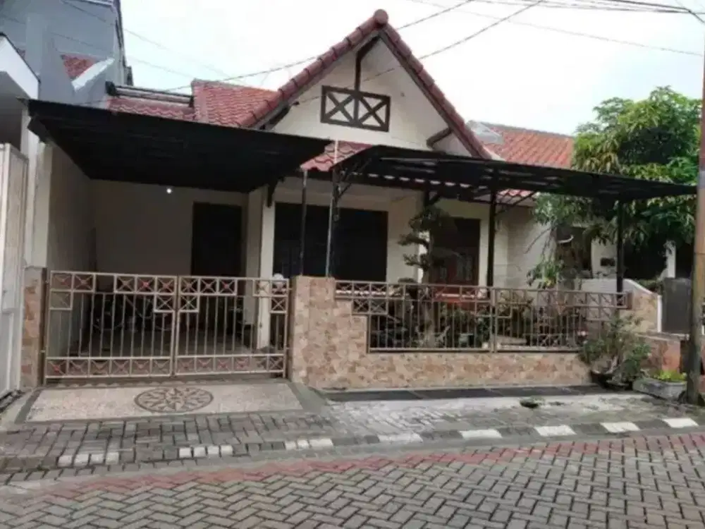 Dijual Rumah Babatan Pratama Wiyung Unesa Pakuwon Surabaya Barat