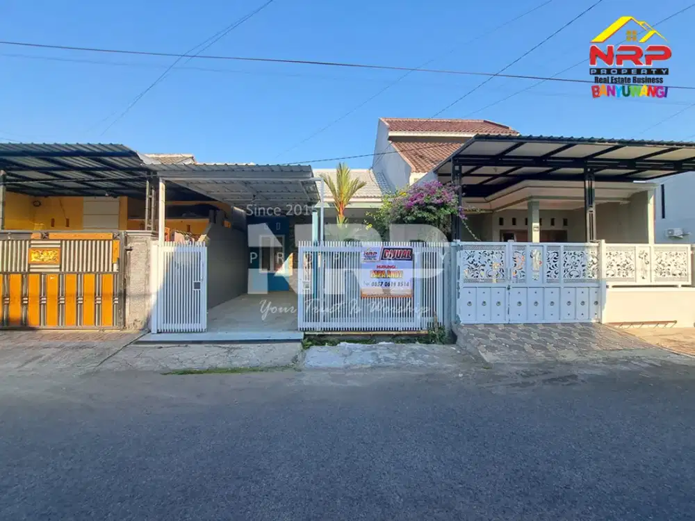 Jual Rumah minimalis cantik di Rogojampi, cocok untuk kamu yang suka keindahan tanpa berlebihan.