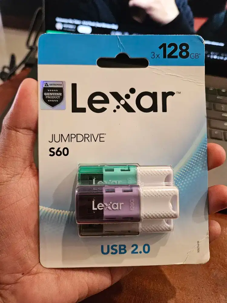 Flashdisk lexar jumpdrive S60 Bundle 3x128gb