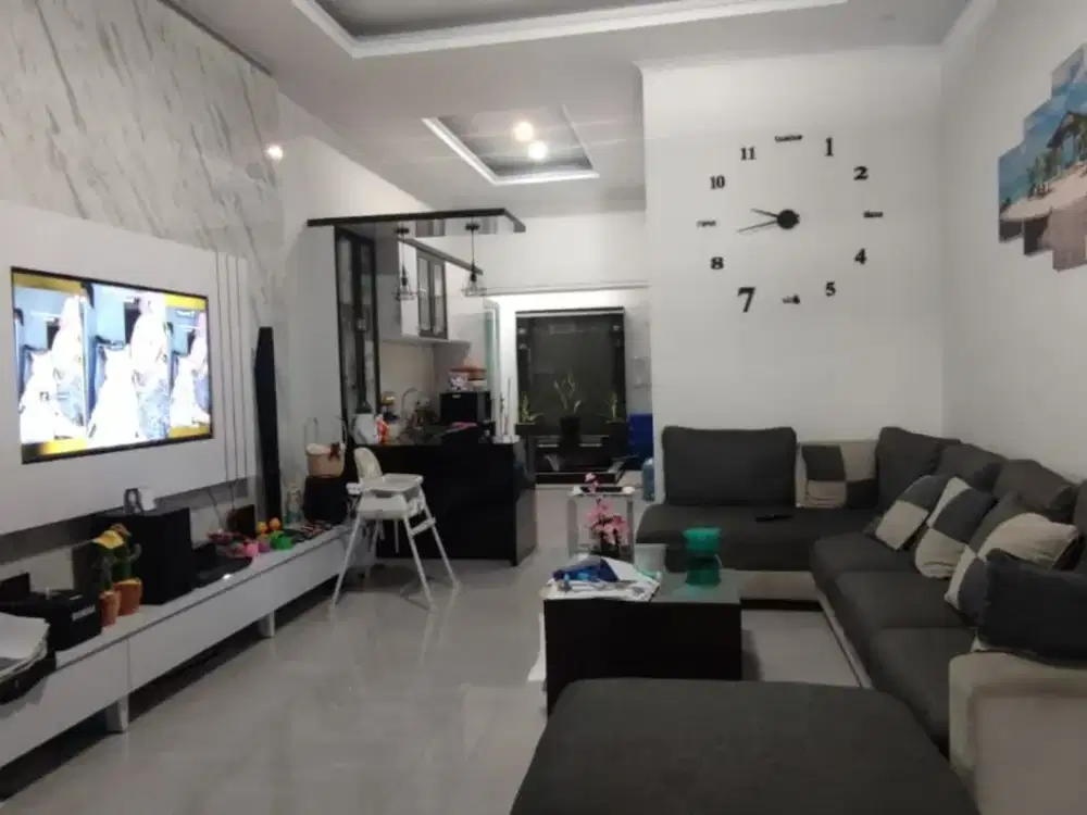 Rumah 3 Lantai Mekar Wangi Siap Huni, Furnish + Ac Ada Rooftop