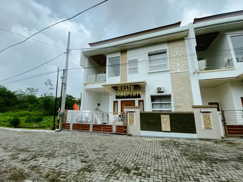 RUMAH SIAP HUNI, TIPE BESAR HARGA MURAH DEKAT KAMPUS UII NGAGLIK