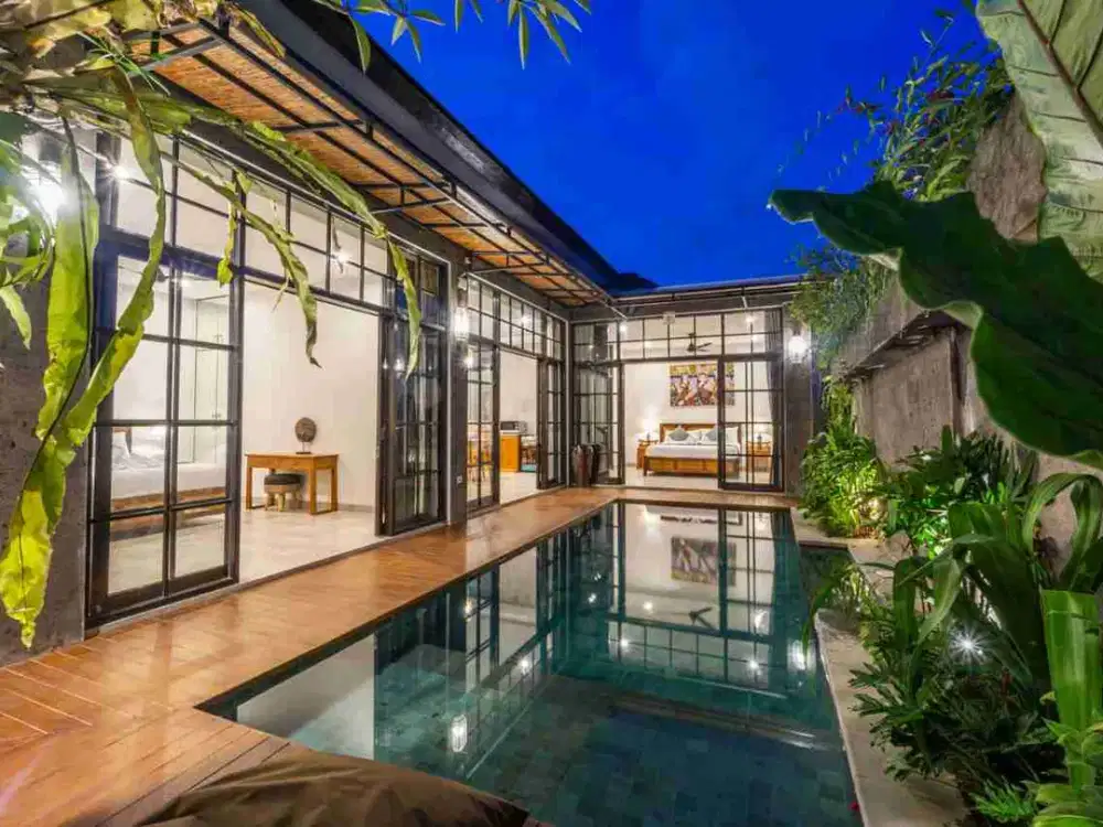 Disewakan Villa modern 2 kamar daerah ubud