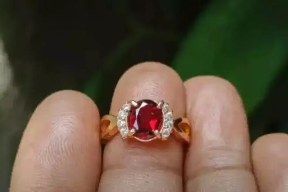 RED GARNET SUPER RED RING NO.5