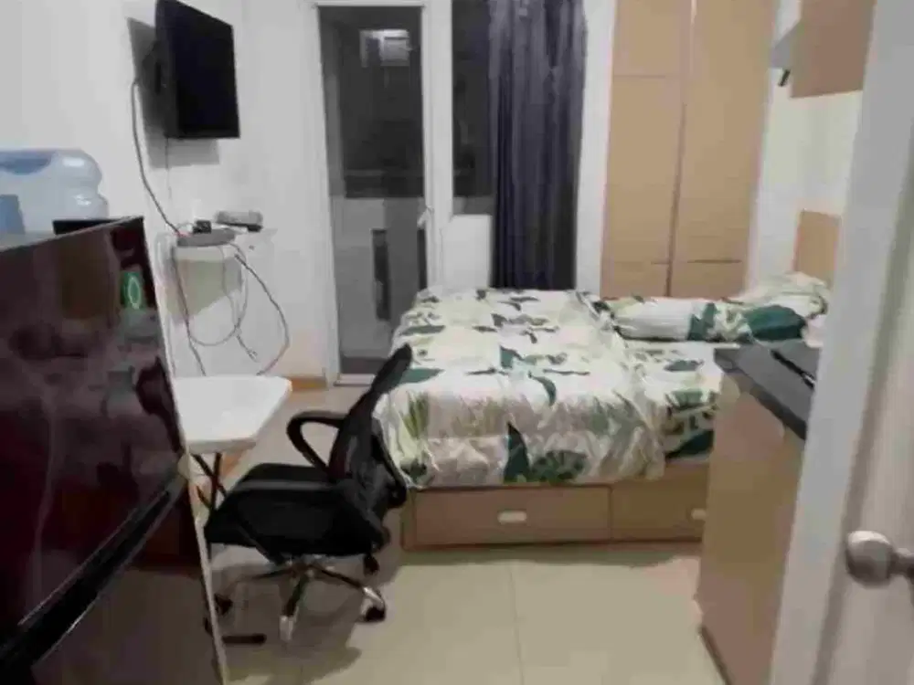 Studio Dijual Green Pramuka Sudah Furnished Lt. 15