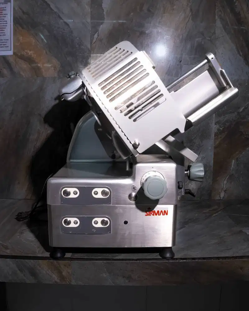 mesin meat slicer sirman automatic & manual made italy