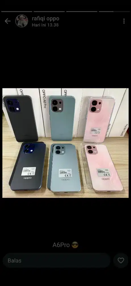 READY OPPO A 6 PRO ALL WARNA