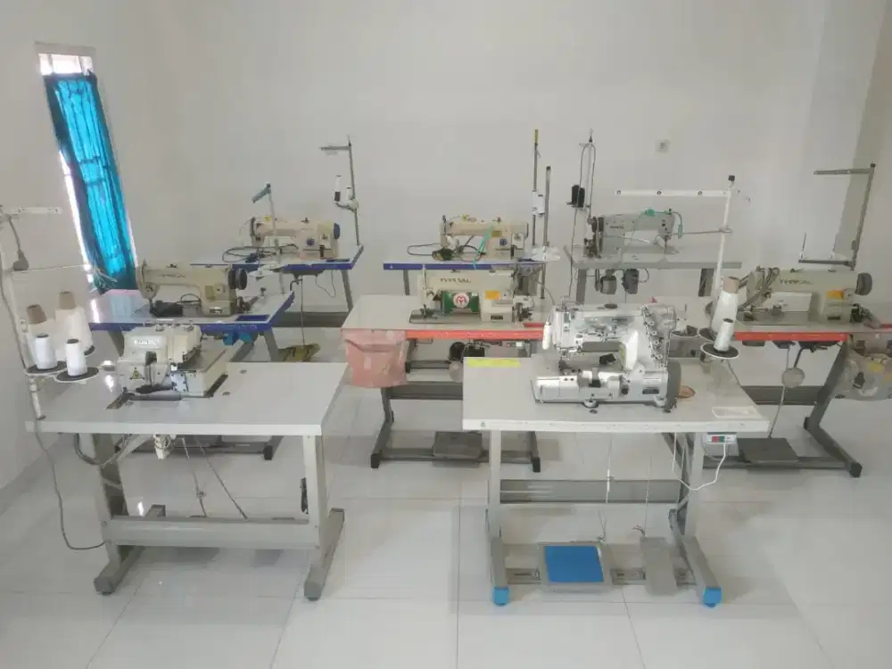 Jual Mesin Jahit, Mesin Obras, Mesin Overdeck Kondisi Mulus