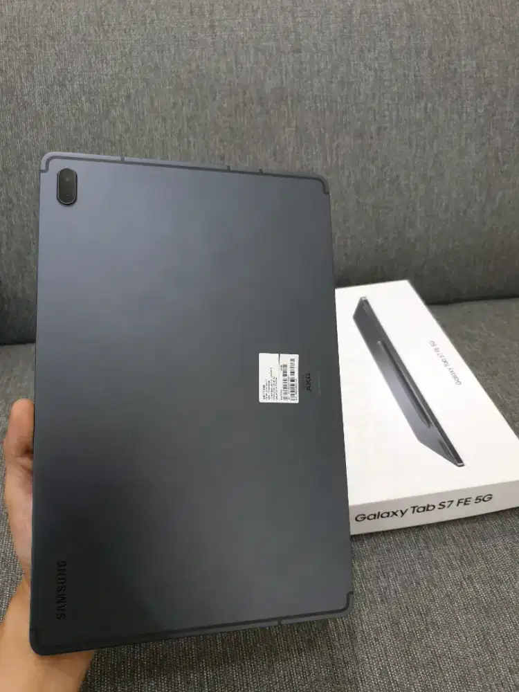 Samsung Tab S7 6/128 mulus lengkap