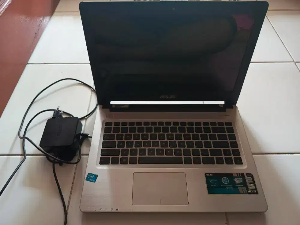 jual cepat laptop asus k46ca ram 8gb, hdd 320gb