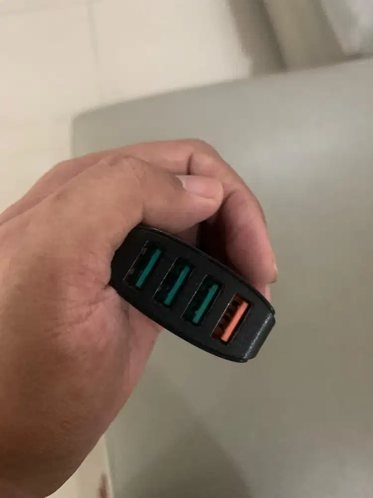 car charger mobil 4 port fast quick charger