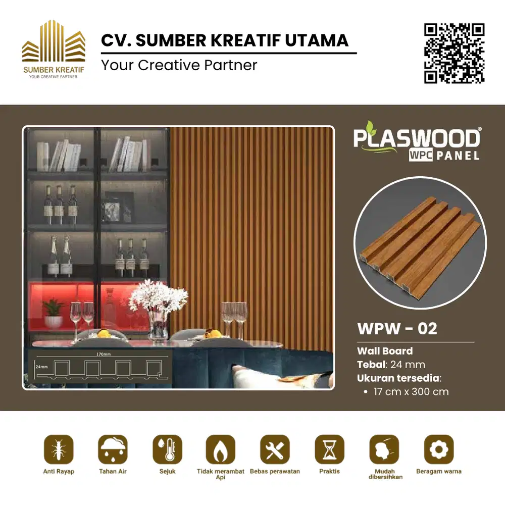 Wall Board / WPC Wall Panel - WPW