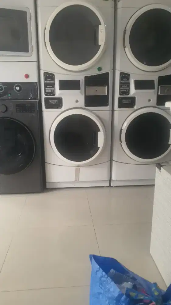 DI Jual usaha mesin laundry MY Tag kondisi bagus