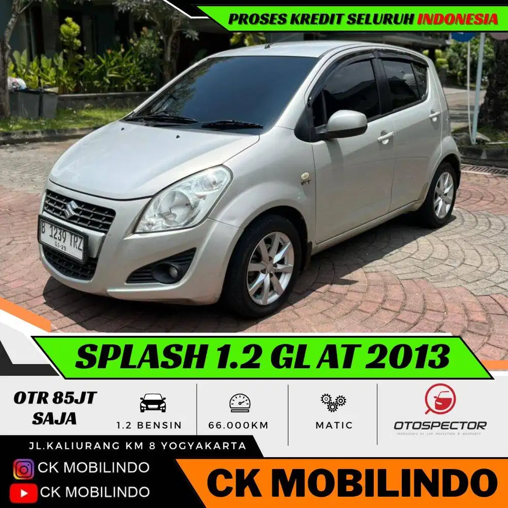 (Km66rb) Suzuki Splash GL Matic 2016 ISTIMEWA Kredit Murah