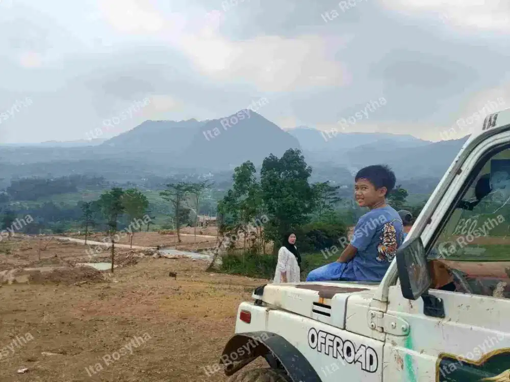 Kavling View Gunung di Hanjawong Villas_Jalan Cor Beton Dan Legalitas SHM Terjamin.