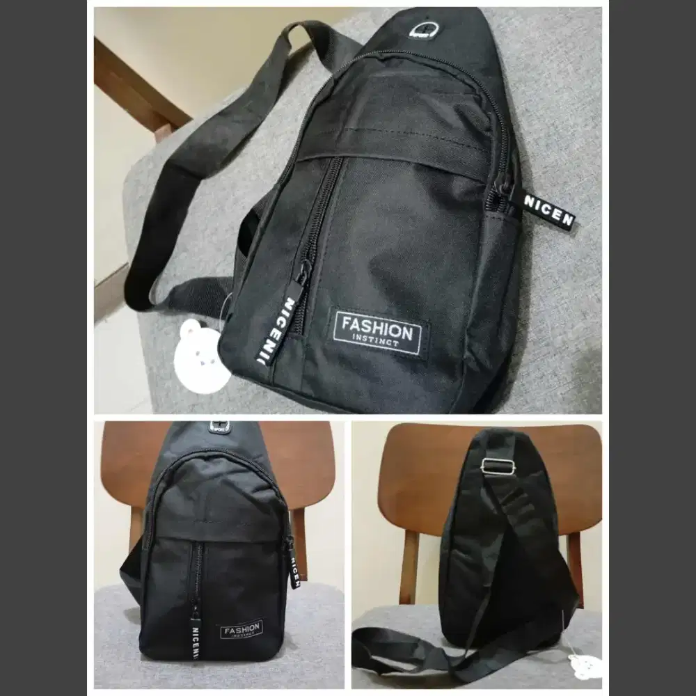 Tas Selempang Fashion Hitam