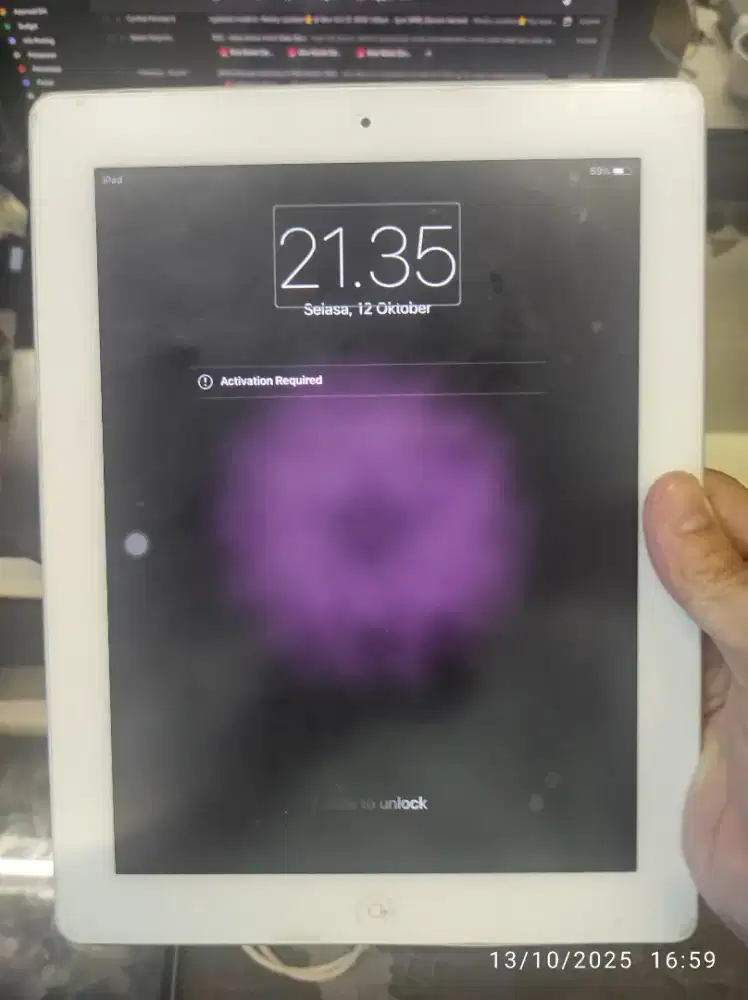 iPad 2 Kondisi Minus ter Lock Lupa Password