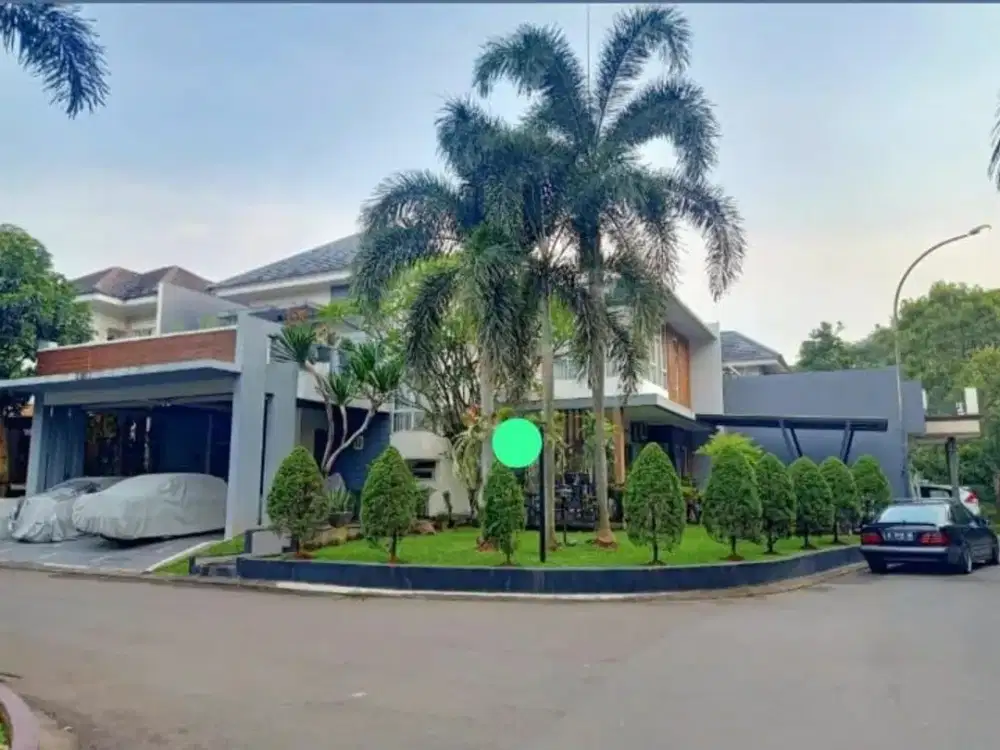 Di Jual Rumah Hoek Dalam Cluster Favorite. Kota Wiata Cibubur.